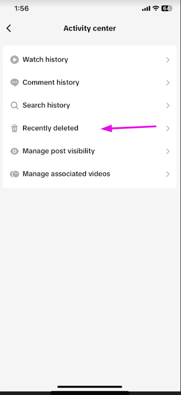 Get Back Your Deleted TikTok Videos - Step 4