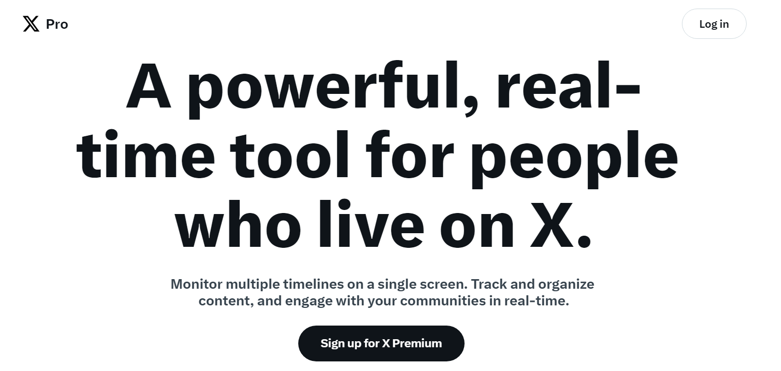 XPro-landing page