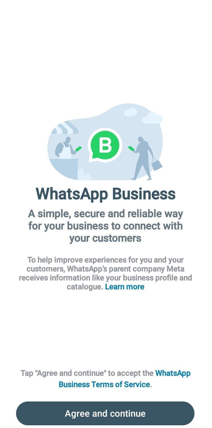 A snapshot of WhatsApp