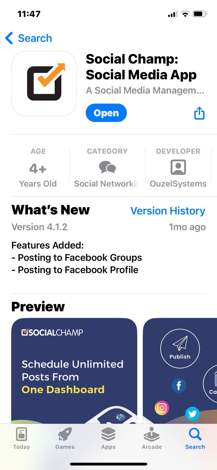 Download Social Champ From App Store