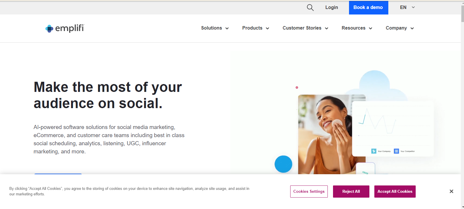 Emplifi- Landing page