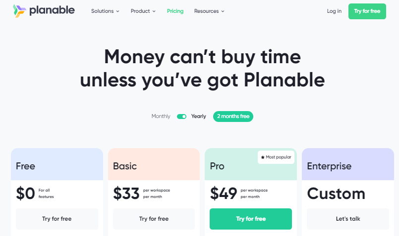 Planable’s Pricing