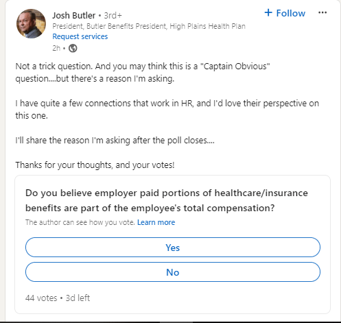 Question on LinkedIn