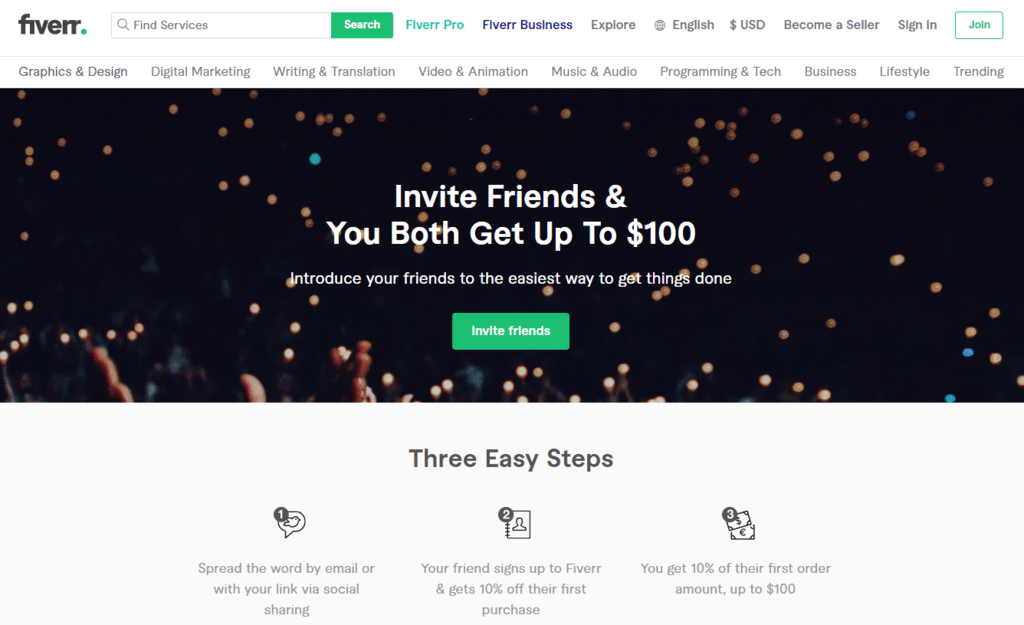 Loyalty Program on Fiverr