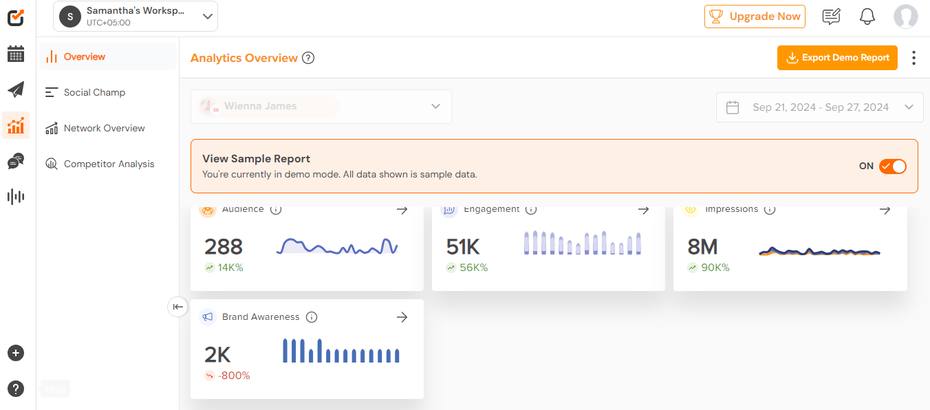 Social Champ Analytics