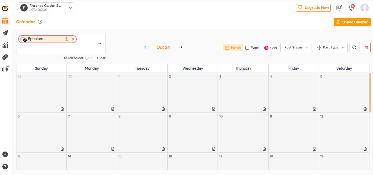 Social Champ’s Social Media Calendar