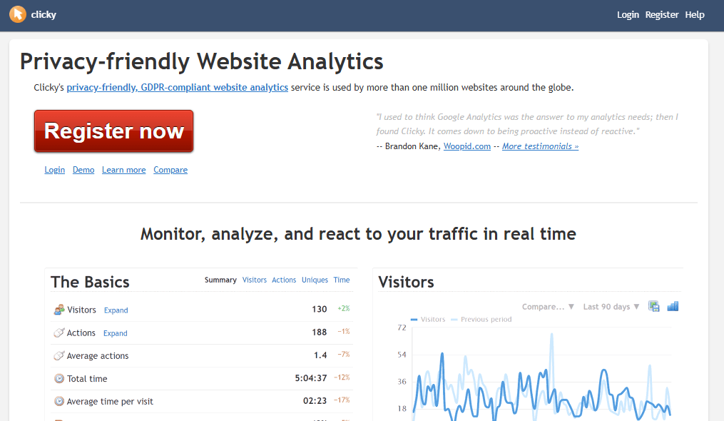 Clicky’s Home Page