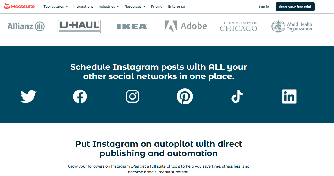 Hootsuite’s Instagram Integration