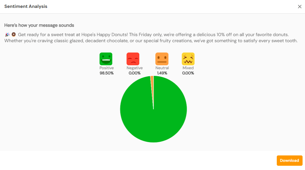 Sentiment Analysis Tool