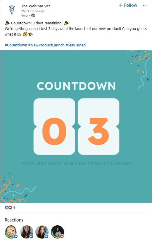 Countdown Post