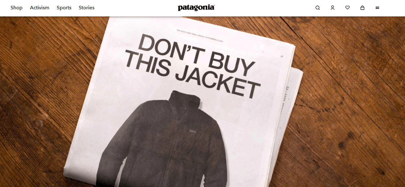 A Newspaper Advertisement From Patagonia